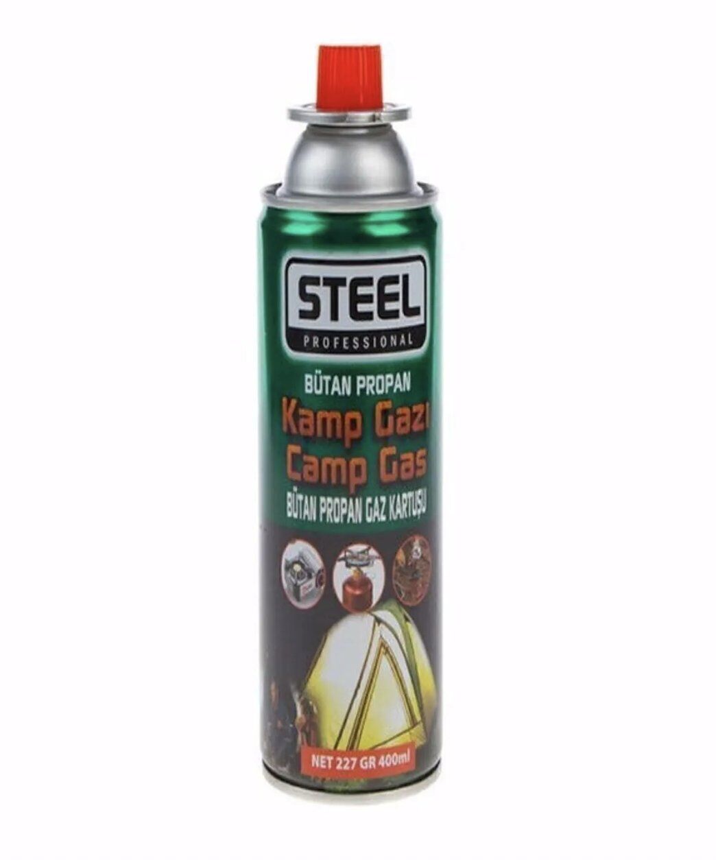 STEEL Kamp Gazı 400ml