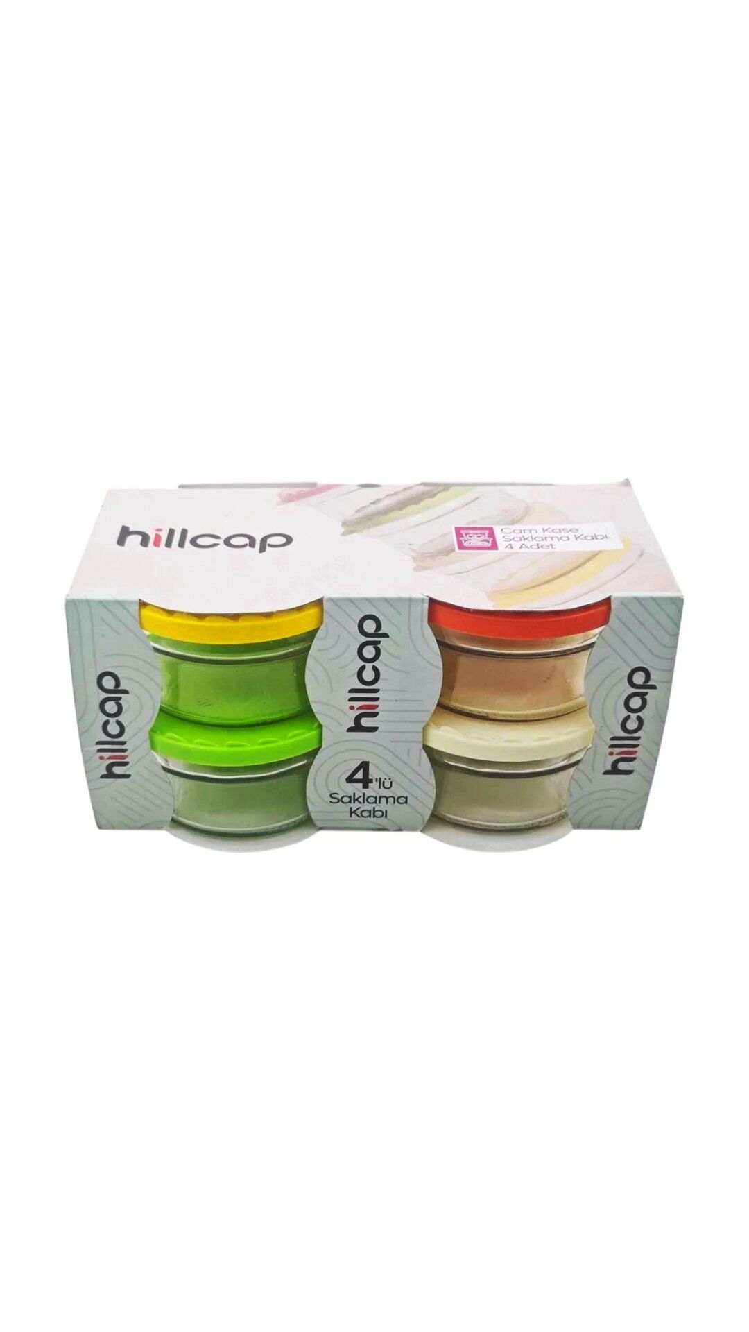 Hillcap 4 lü Saklama Kabı
