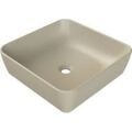 Turkuaz One 46X46 Kare Lavabo Mat Capuccino