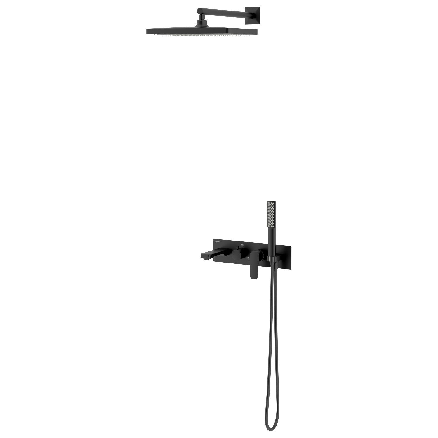 Teska Life Pro Siyah Üç Yönlü Ankastre Set As 3180