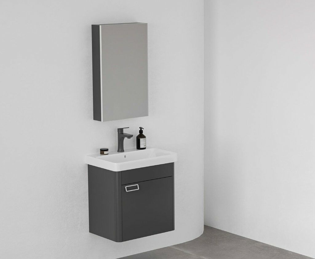 Belinza Banyo Dolabı Smart 55 Cm Antrasit 55X37 Tkm