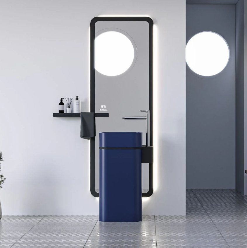 Belinza Mono 70 cm Banyo Dolabı Ocean