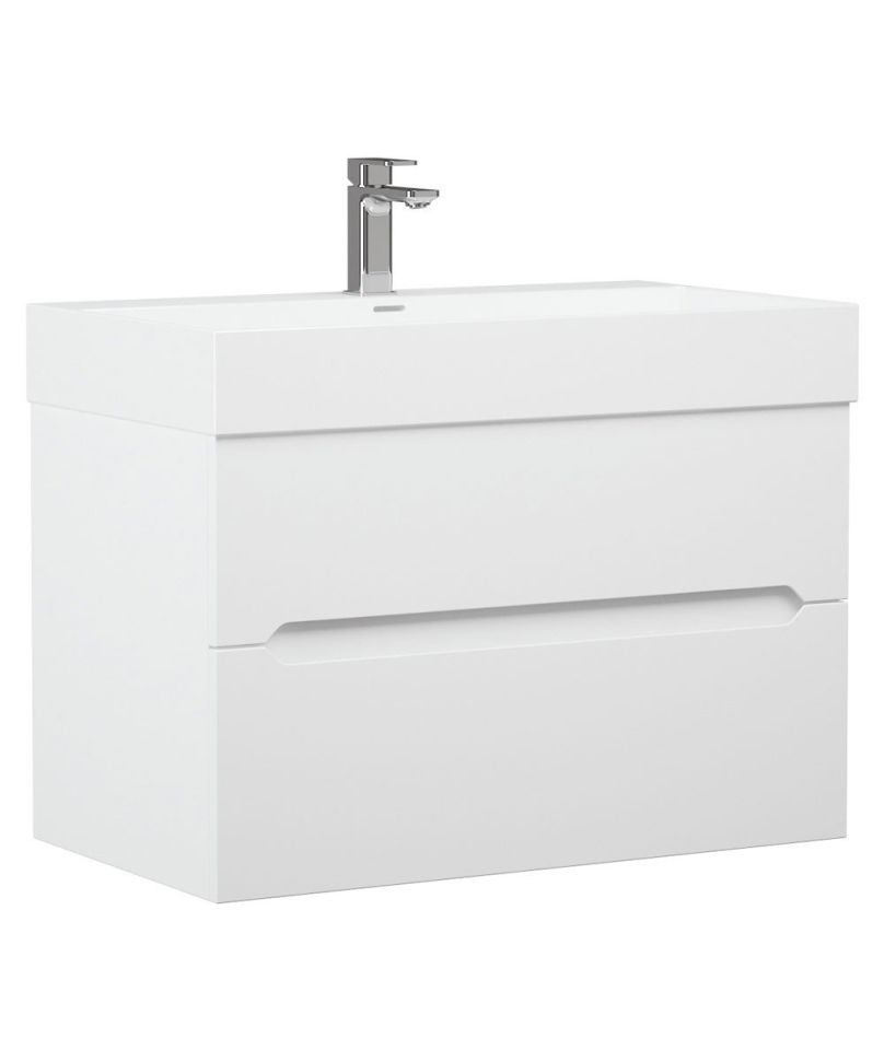 Orka Banyo Dolabı Malta 100 Cm Mat Beyaz