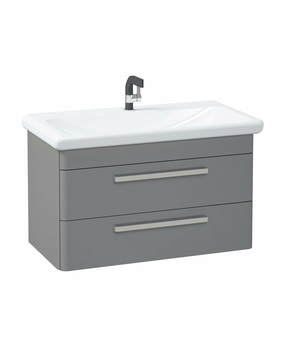 Orka Banyo Dolabı Rose 80 Cm Parl. Gri
