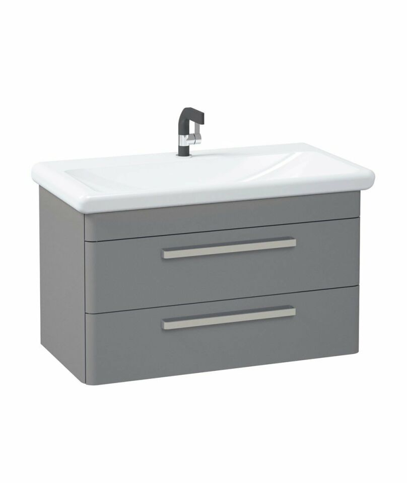 Orka Banyo Dolabı Rose 80 Cm Parl. Gri