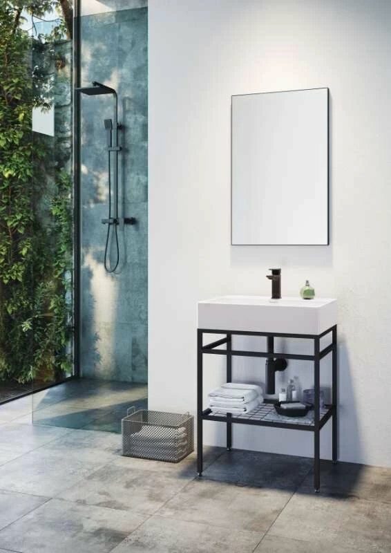 Orka Banyo Dolabı Capetown 60 Cm Takım Beyaz Lavabolu