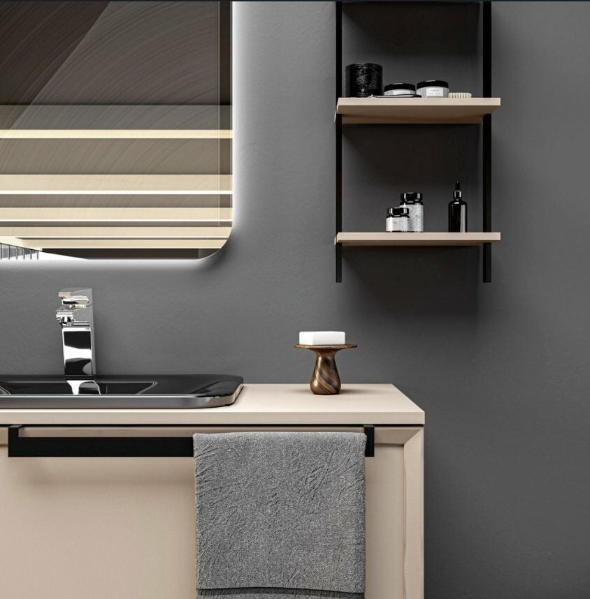 Belinza Banyo Dolabı Enrica 85 Cappucino