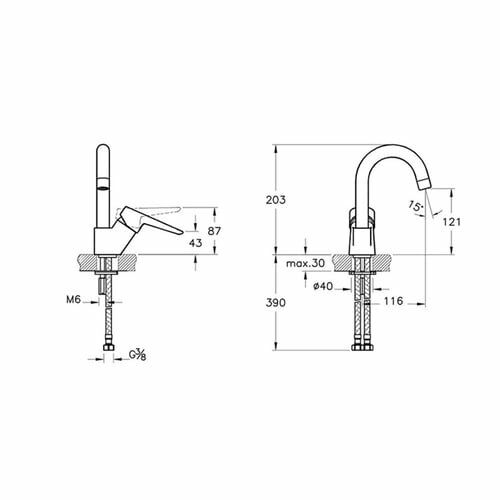 Artema Solıd S Döner Lavabo Bataryası A42442