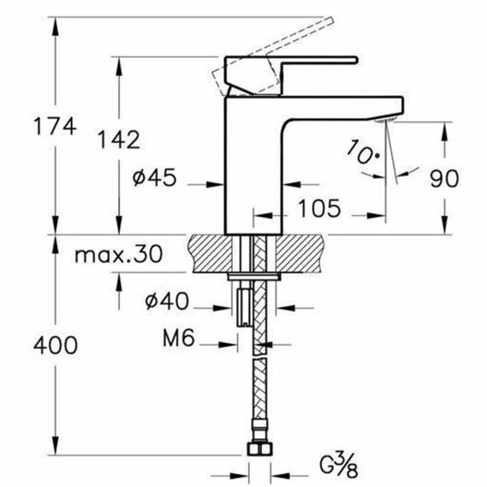 Artema Fold S Lavabo Bataryası A42532