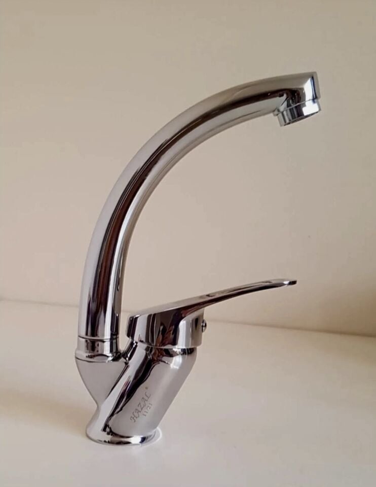 Hazal Trend Kısa Kuğu Lavabo Bataryası