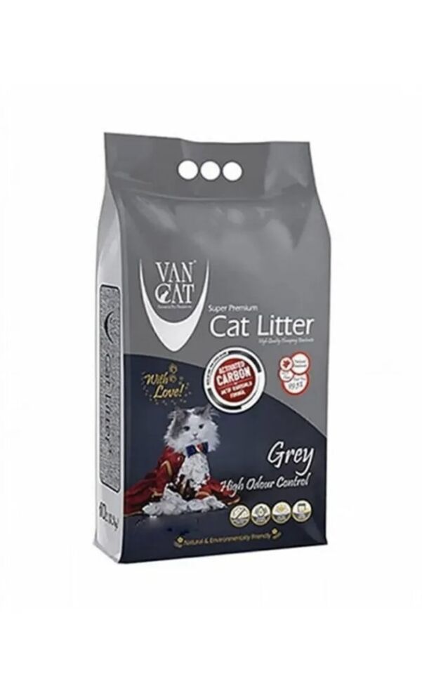 VanCat Aktif Karbonlu Kedi Kumu 10LT – Maksimum Koku Kontrolü ve Hijyen