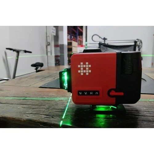 7159A 12 Hatlı 3D Çizgili Lazer Terazi 50 Metre – 360° Otomatik Dengeleme