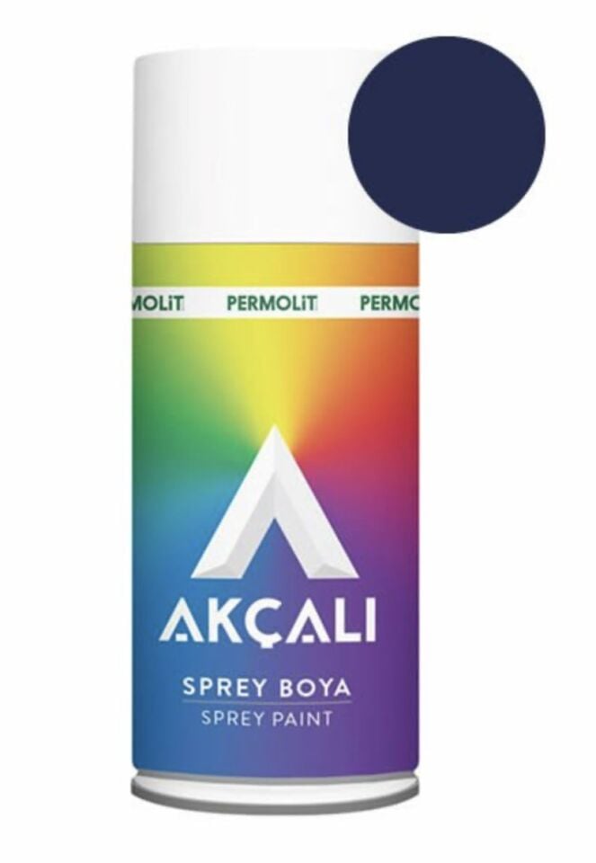 Akçalı 5002 400 ml Lacivert Sprey Boya