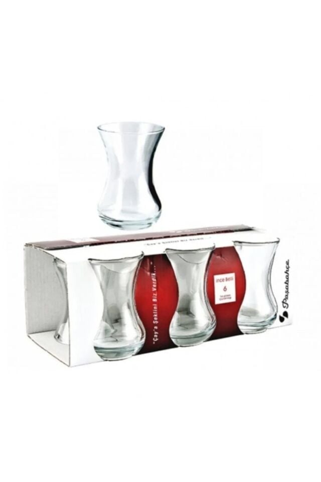 İnce Belli Çay Bardağı 6 Lı 125cc  42381