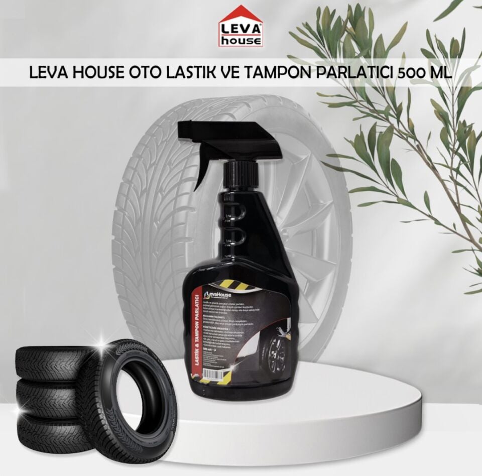 OTO LASTİK VE TAMPON PARLATICI 500ML