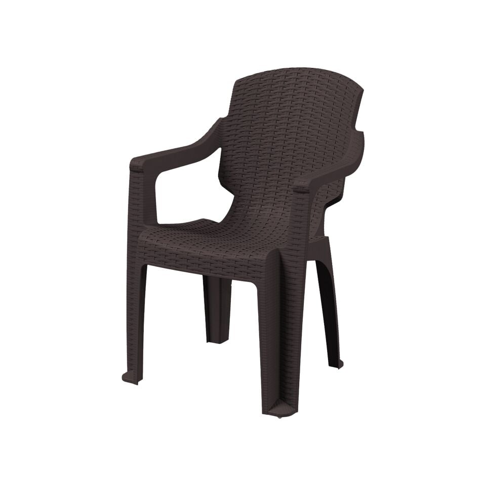 Leva House Golf Rattan Koltuk Pro Kahverengi