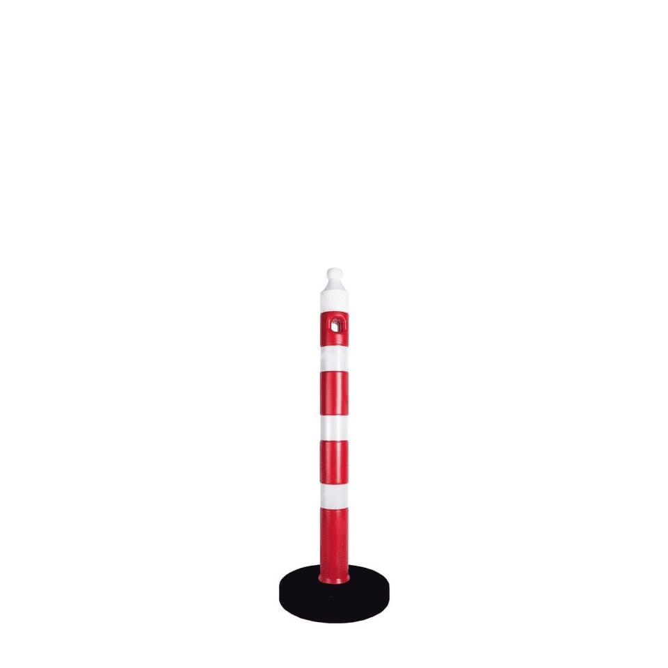 Dubalı Uyarı Dikme 90 mm (Kauçuk Taban)