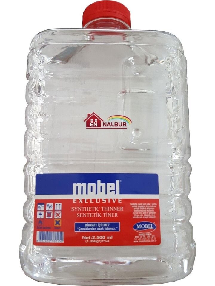 Mobel Sentetik Tiner 2500 Ml